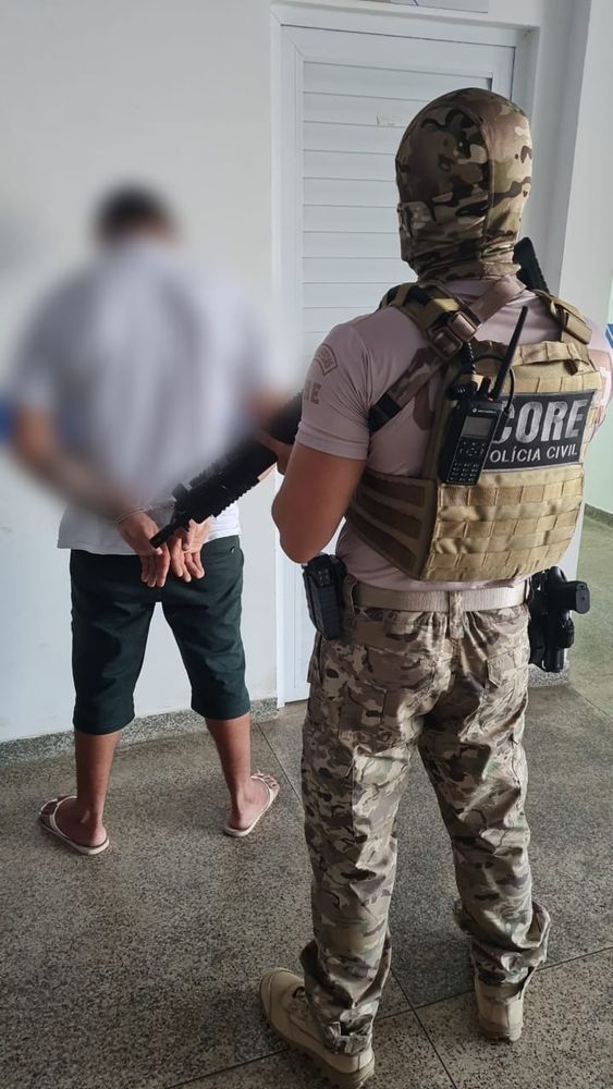 Homem procurado em Santa Catarina por tentativa de homicídio é preso em Macapá 
