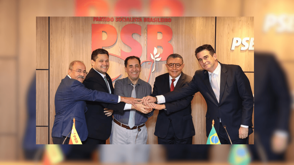 PSB anuncia apoio à candidatura de Alcolumbre à presidência do Senado