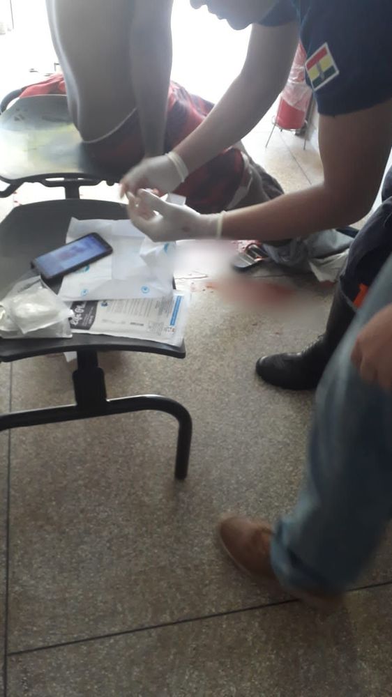 Homem é baleado em UBS no bairro das Pedrinhas