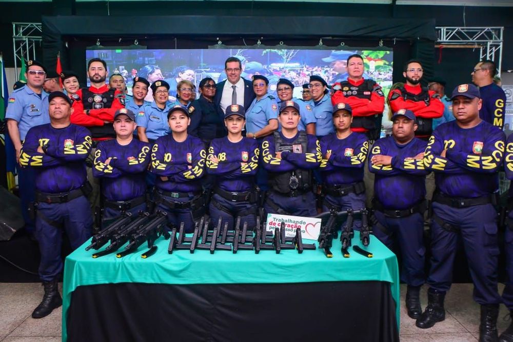 Guarda Civil de Macapá está autorizada a usar armas de fogo