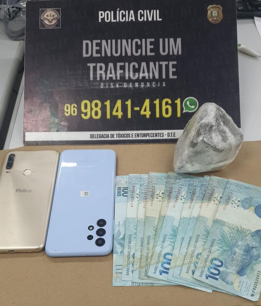 Viúva que substituía marido no tráfico é presa após denúncia