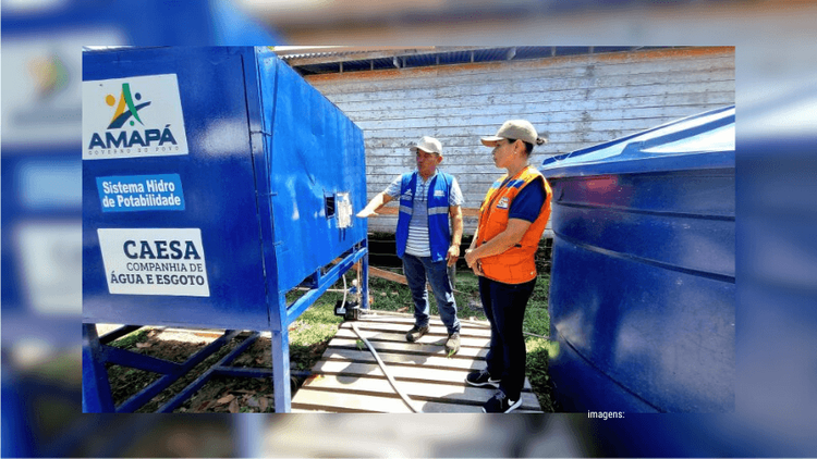 Máquina de dassalinizar água começa a operar no Bailique