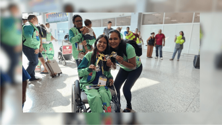 Delegação paralímpica retorna ao Amapá com 37 medalhas