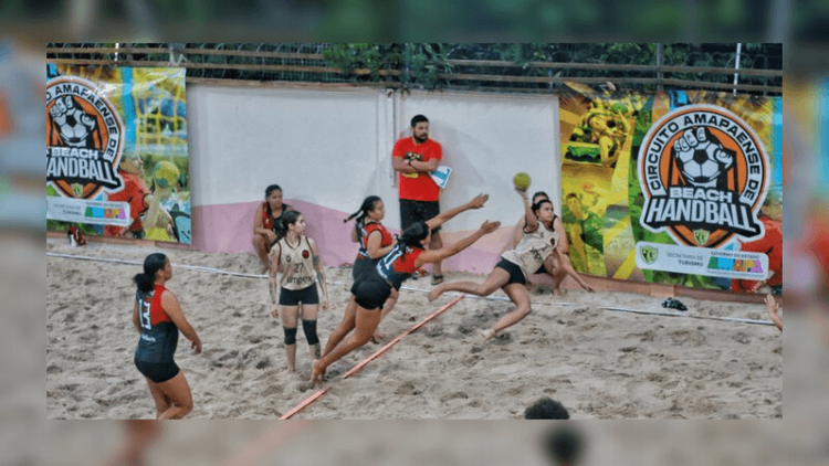 1º Circuito Amapaense de Handebol de Praia promove turismo esportivo às margens do Rio Amazonas