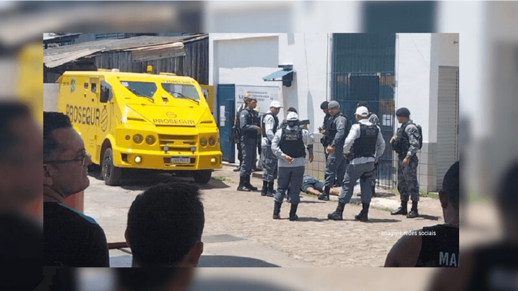 Assaltante morre em tentativa de assalto a carro-forte, no centro de Macapá