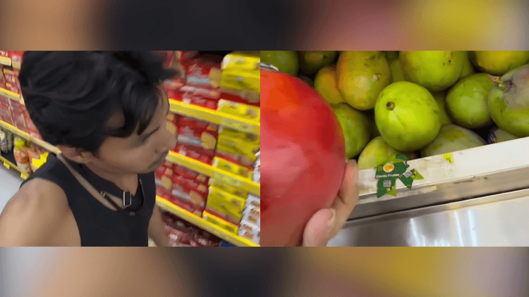 Nem luxo, nem exagero: Estudante de medicina na Amazônia comemora compras simplesa no mercado