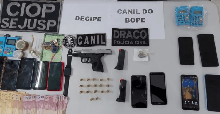 Operação Impetus prende em flagrante dois envolvidos com tráfico de drogas