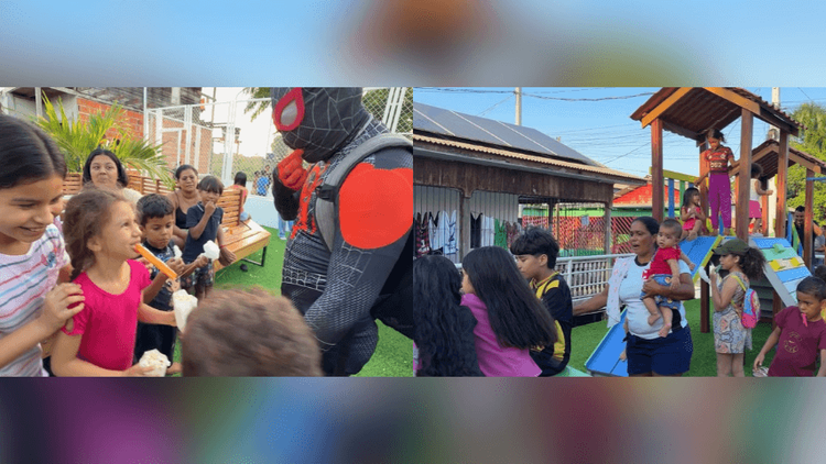 Na ponte: Zerão recebe espaço com parque infantil e campo de futebol na área de ressaca