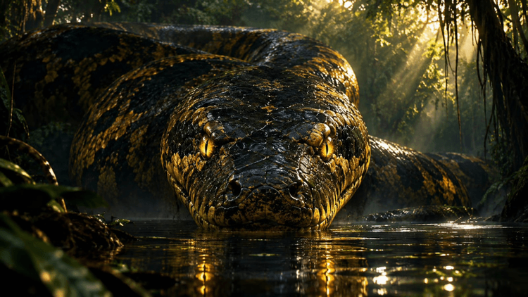 Tem que respeitar: Influencer conta que é preciso pedir permissão para entrar na floresta: 'Cobra grande de olho!'