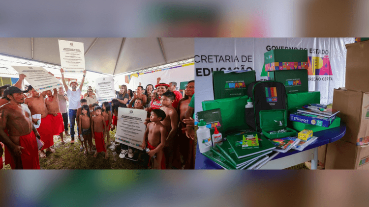 Quatro escolas são entregues em terras indígenas no interior do Amapá