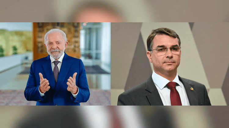 Disputa acirrada: Pesquisa mostra Lula e Flávio em empate técnico no 2º turno. Qual seu lado?
