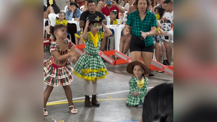 Inclusão e São João: Apresentação junina emociona comunidade escolar em Macapá