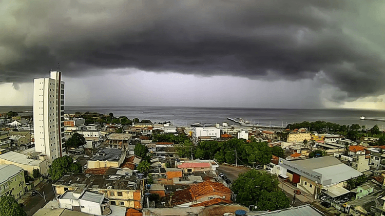 Toró à vista?: Amapá tem previsão de chuva e ventos fortes nesta terça-feira (9)