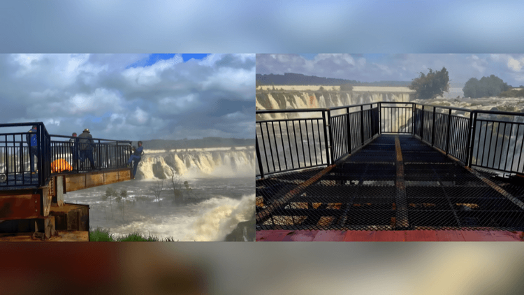 Vista privilegiada: Mirante da Cachoeira de Santo Antônio entra na reta final para entrega