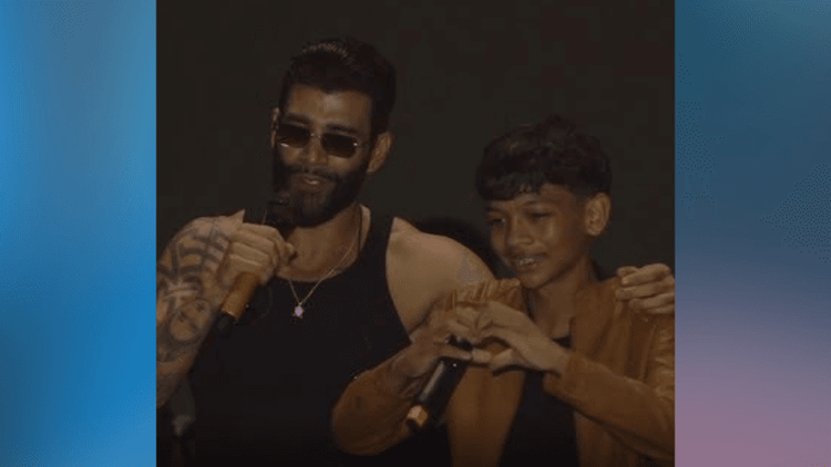 Do sonho ao palco: Willian Rocha recebe visita surpresa de Gusttavo Lima em casa e depois canta com o ídolo na Expofeira