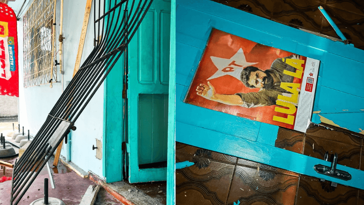 Caso de Polícia: Sede do PT no Amapá é invadida e depredada