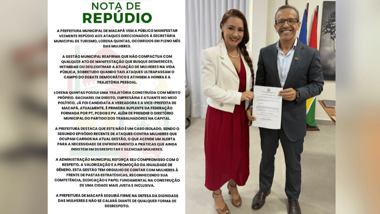 Política: Secretária de Turismo de Macapá sofre ataques misóginos após assumir o cargo