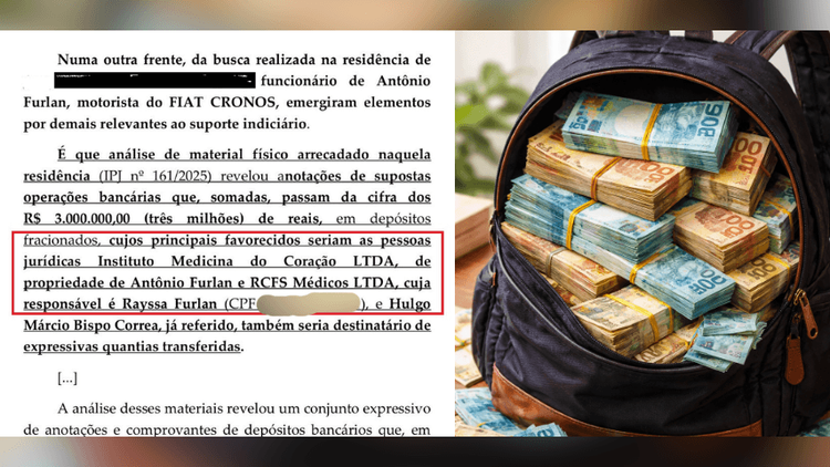 Motorista abastecia clínicas da família Furlan com recursos da saúde, aponta PF