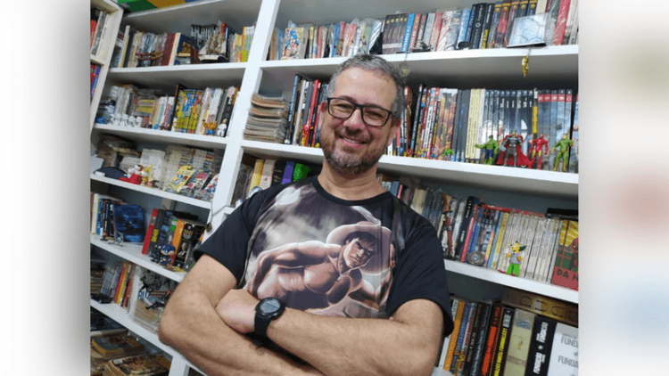 No topo: Professor da Unifap vence o ‘Oscar’ dos quadrinhos no Brasil