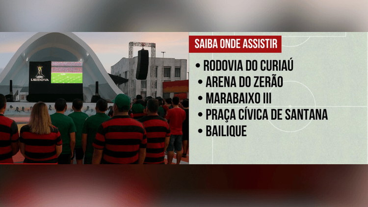 De graça: Amapaenses terão vários pontos para assistir à final da Libertadores