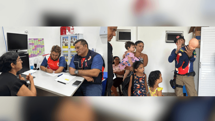 Projeto Vitória Régia leva ação de saúde à Ilha de Santana