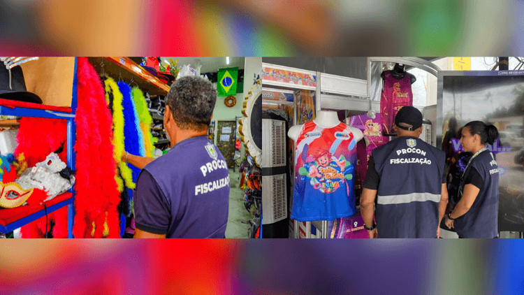 Procon fiscaliza vendas de produtos para o Carnaval em Macapá e Santana