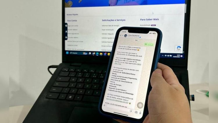 Fique atento: saiba como solicitar serviços de energia e de água sem sair de casa