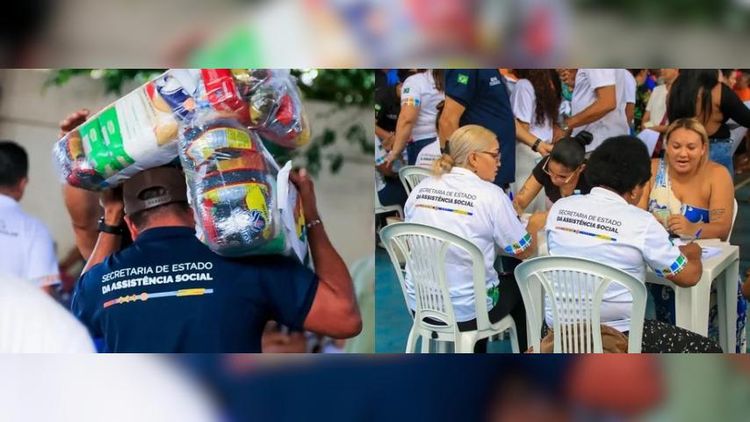 Amapá sem Fome leva alimentos a 500 famílias da Zona Norte de Macapá