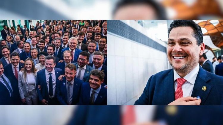 União Brasil e Progressistas oficializam federação com presença do senador Davi Alcolumbre