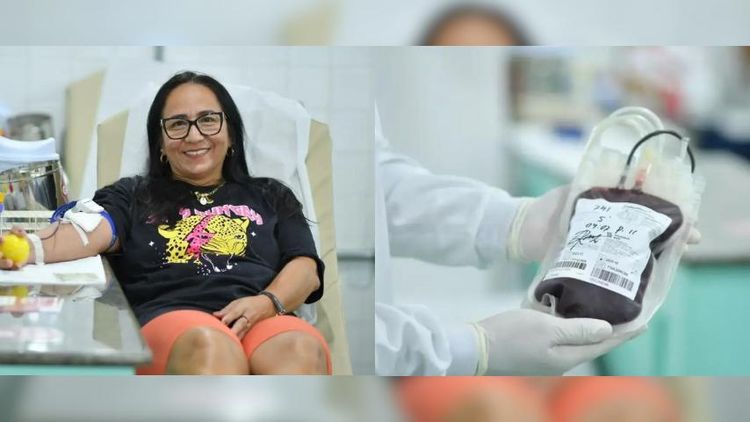 Ato de amor: Hemoap oferece lanche junino para incentivar doação de sangue