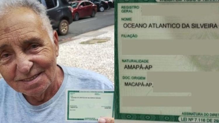 Promessa e fé: Conheça a história do amapaense chamado Oceano Atlântico