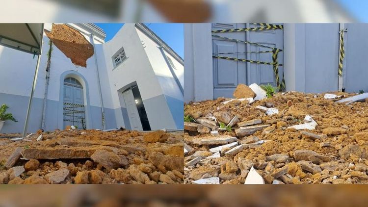 Macapá: Igreja de São José é interditada após desabamento