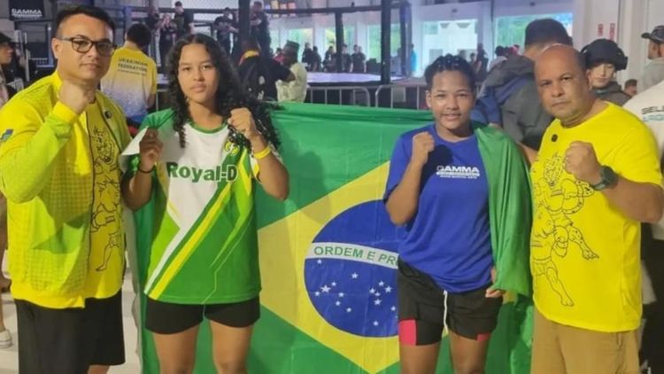 Atletas amapaenses conquistam ouro e bronze em Mundial de MMA