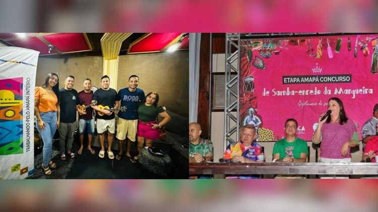 Sambas amapaenses avançam em seleção da Mangueira para o Carnaval 2026