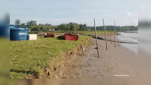 Assoreamento dos pequenos rios impede navegação e pesca no Bailique