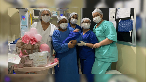 É menina: O primeiro bebê amapaense a nascer em 2025 veio do município de Pracuúba