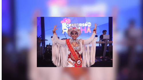 Corretora de imóveis, de 23 anos, é a nova rainha da Expofeira