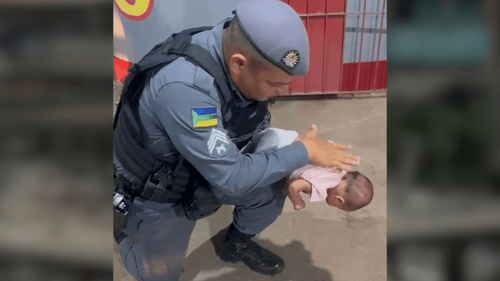 Milagre em segundos: Policiais salvam bebê engasgada em Macapá