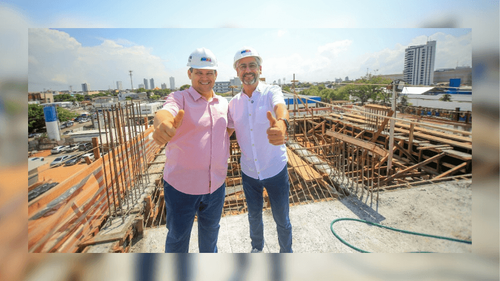 Novo HE: Fase de edificação do prédio de 06 andares é iniciada 