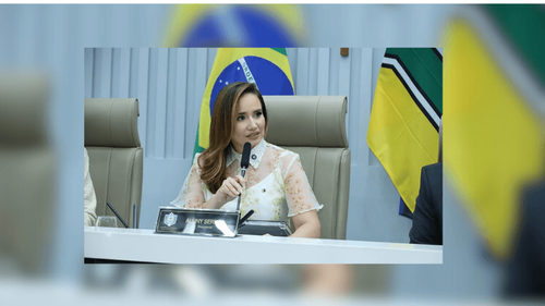 Alliny Serrão assume presidência da AL pela 2ª vez