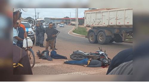 Motociclista morre e a esposa fica ferida em grave acidente na Duca Serra