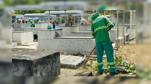 Macapá: Zeladoria Urbana prepara cemitérios para o Dia de Finados