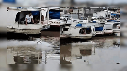 Botijão com problema é jogado de embarcação; acompanhe os alertas do CBM