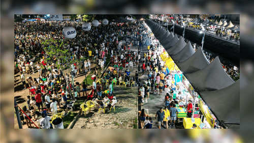 Réveillon da Amazônia: Deu sede, não esquenta, vai ter pontos de hidratação gratuitos