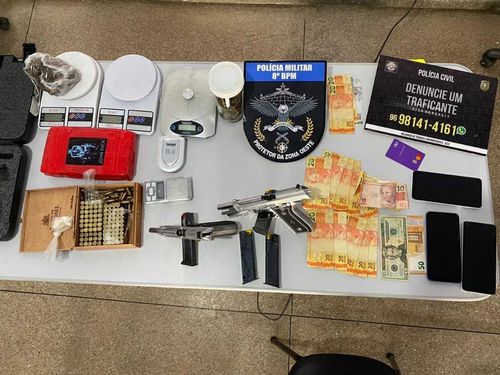 Casal que alugava armas para homicídios e roubos é preso em restaurante