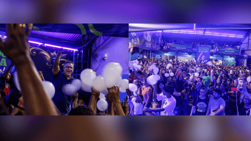 Mobilização gigante: Pré-candidato à reeleição reúne mais de 1,3 mil pessoas e apresenta resultados do mandato em Macapá.
