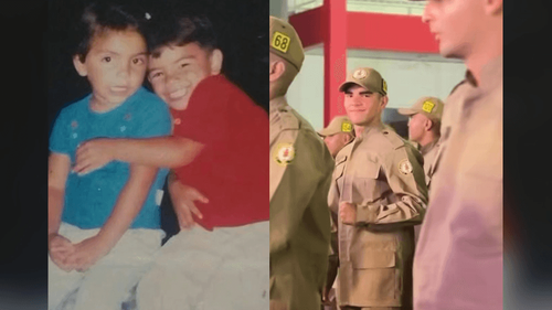 Prepare o coração: Irmã emociona ao homenagear soldado no Batismo de Fogo no AP