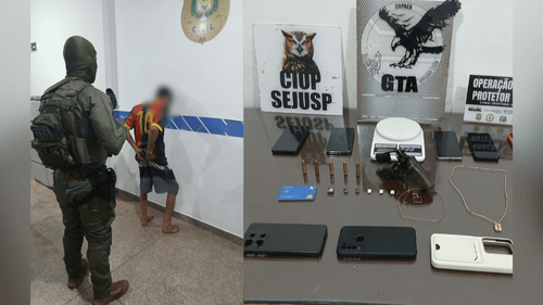 Suspeito de assalto a residência é preso 2 horas após o crime, em Santana