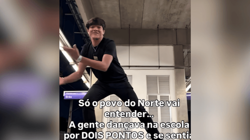 Valia ponto: Influencer relembra coreografia junina dos tempos de escola: ‘ta-ta-tapioca!’