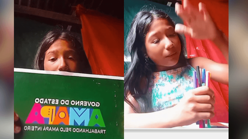 Recebidos: Estudante do Amapá faz ‘review’ de kit escolar: ‘Vou usar tudo, não tenho vergonha’
